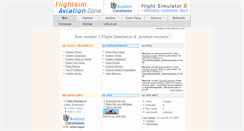 Desktop Screenshot of flightsimaviation.com